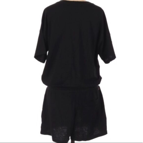 N:PHILANTHROPY | Black Finn Drawstring Romper S - Picture 4 of 16